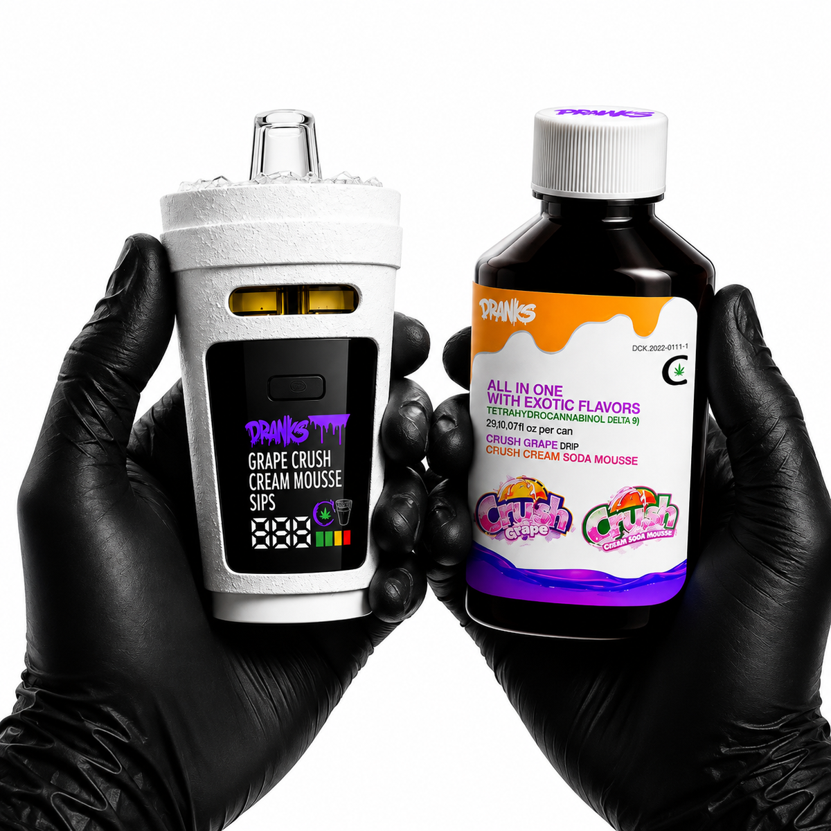 CRUSH GRAPE X CRUSH CREAM SODA MOUSSE